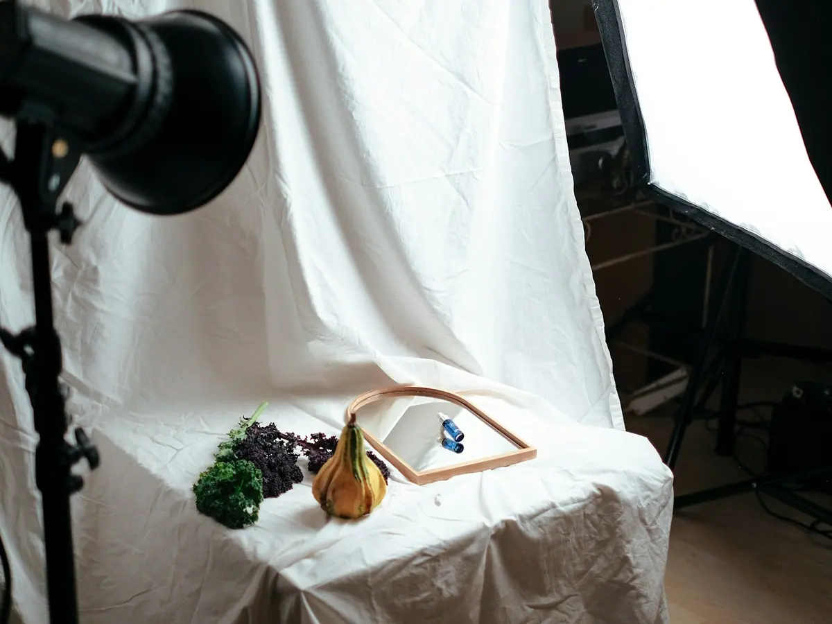 Styled product arrangement from the concept campaign